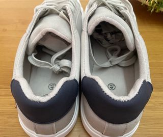 Zapatillas S Beige y Azul