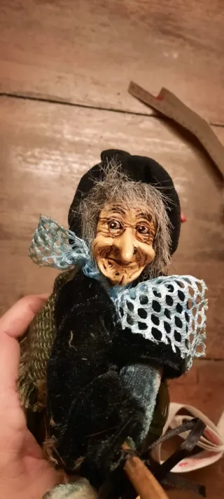 Strega Natalizia Decorazione