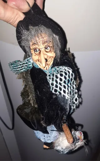 Strega Natalizia Decorazione