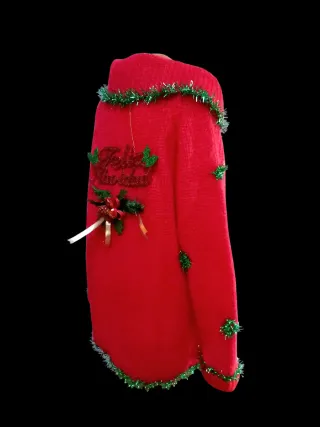 Jersey Navideño Rojo Talla M/L