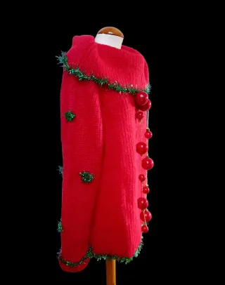 Jersey Navideño Rojo Talla M/L