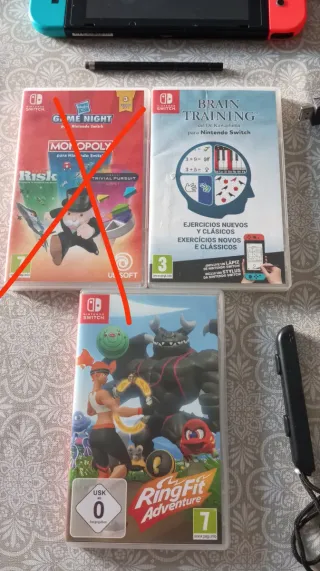 Nintendo Switch + Juegos