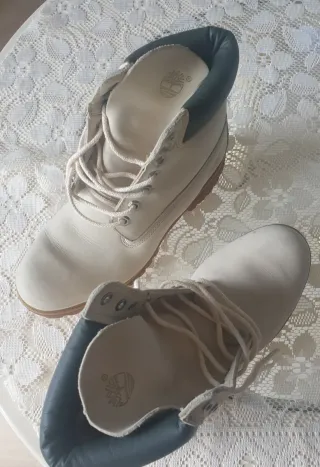 Scarponcini Timberland Beige/Verde