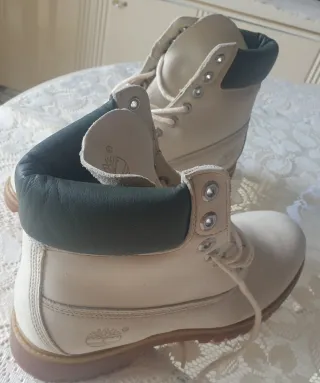 Scarponcini Timberland Beige/Verde