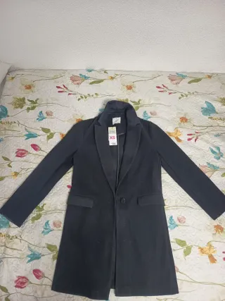 Abrigo negro mujer XS