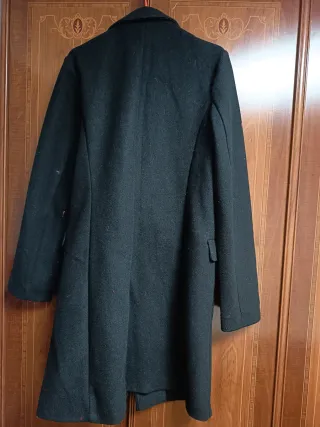 Abrigo negro mujer XS