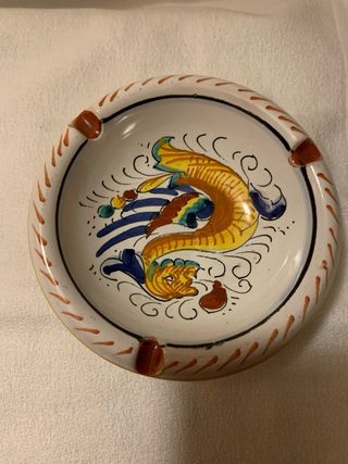 Posacenere ceramica Deruta