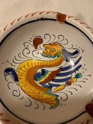 Posacenere ceramica Deruta