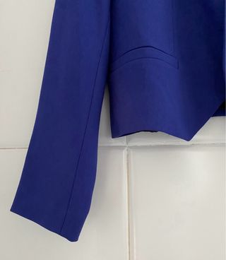 Blazer Azul Zara Talla L