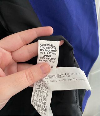 Blazer Azul Zara Talla L