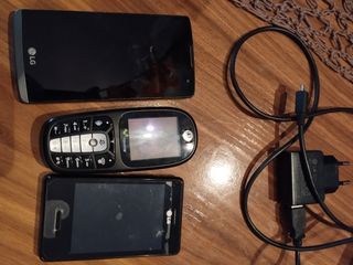 Lote 4 teléfonos móviles LG y Motorola