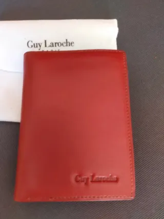 Cartera Guy Laroche Hombre Roja