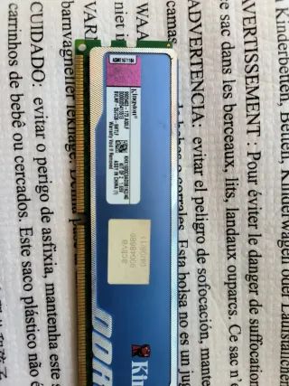 Memoria RAM DDR3 Kingston