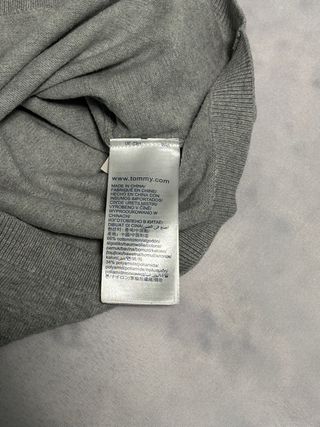 Jersey Tommy Hilfiger Gris Manga Larga S