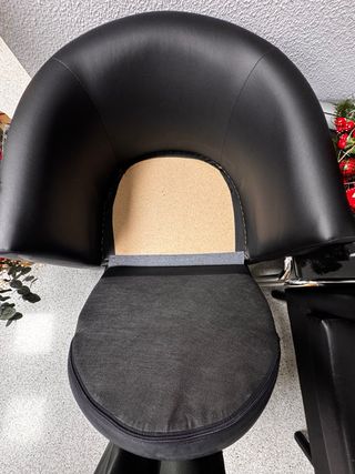 Sillón individual Ikea negro