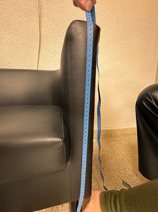 Sillón individual Ikea negro