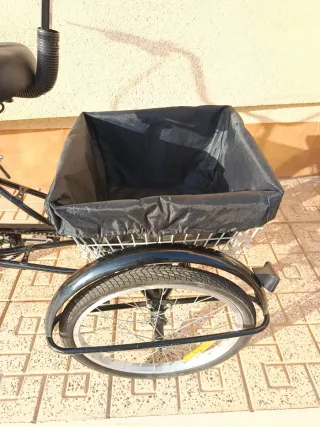 ✅TRICICLO JUVENIL/ADULTO + CESTA + RESPALDO