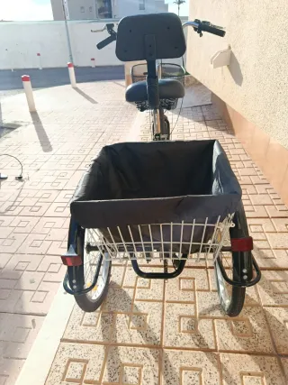 ✅TRICICLO JUVENIL/ADULTO + CESTA + RESPALDO