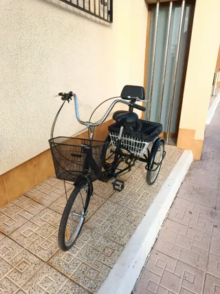 ✅TRICICLO JUVENIL/ADULTO + CESTA + RESPALDO
