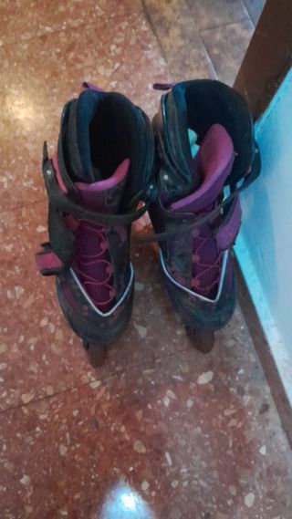 Patines en línea Botas Morado