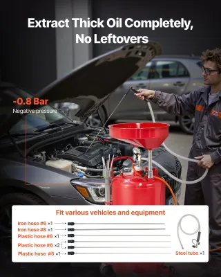 Serbatoio di Scarico dell'Olio Esausto 79,5 Litri