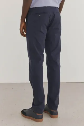 Pantalón chino slim fit azul, 48 Pedro del Hierro