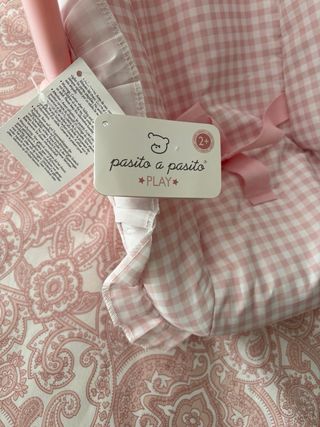 Maxicosi Pasito a Pasito rosa cuadros