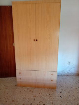 Armario 2 puertas madera