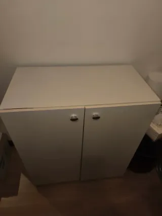 Armario bajo blanco 92x79x42cm