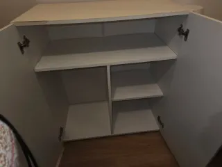 Armario bajo blanco 92x79x42cm