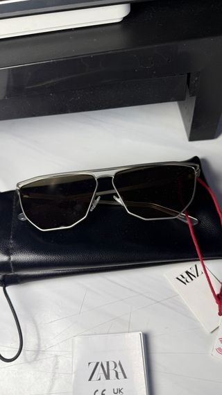 Gafas de sol Zara plateadas