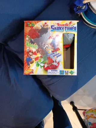 Juego de Mesa Blow Up! Shaky Tower Mario