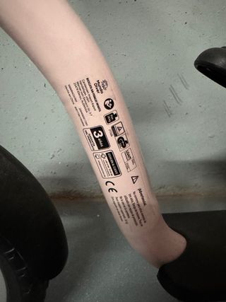 Bici niña sin pedales rosa Mundo Diver