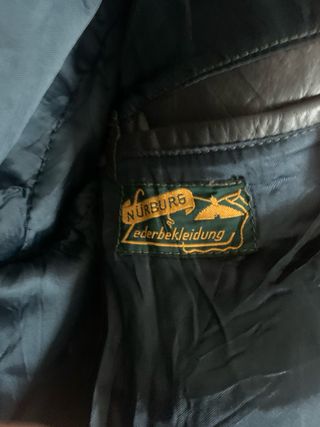 Abrigo alemán largo negro