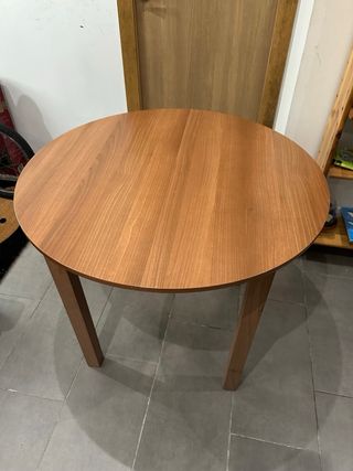 Mesa comedor extensible madera