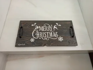 Bandejas de madera artesanales