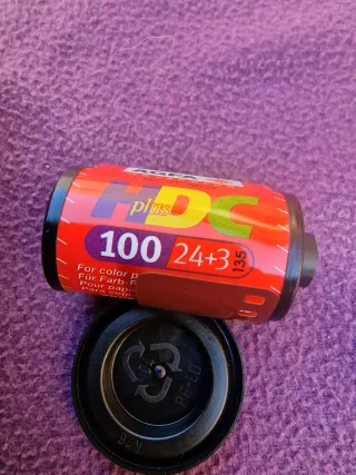 Carrete Agfa Agfacolor HDC 100/21°