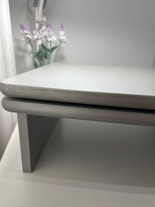 Soporte Monitor Escritorio Gris Resistente