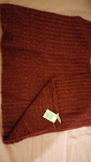 Bufanda de cuello de punto