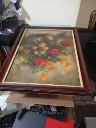 Cuadro Francés Flores
