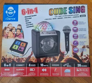 iDance Cube Sing Karaoke 6 en 1