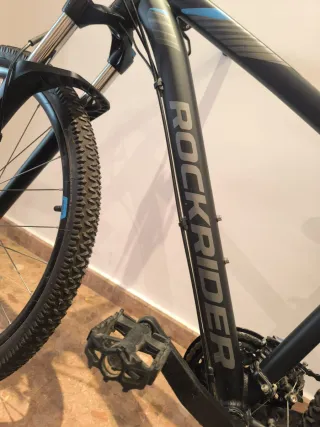 Bicicleta Rockrider Negra