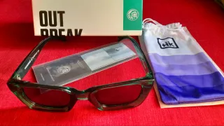 Gafas de Sol Hanukeii Los Roques Verde Oliva,polar