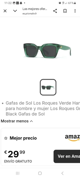 Gafas de Sol Hanukeii Los Roques Verde Oliva,polar
