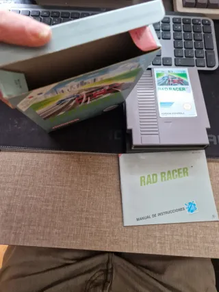 Rad Racer NES (Nintendo) Versión Española
