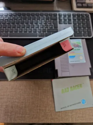 Rad Racer NES (Nintendo) Versión Española