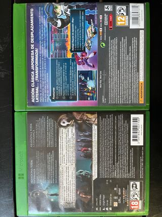 Juegos Xbox One 12€/unidad