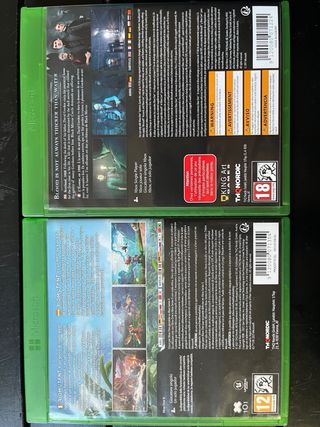 Juegos Xbox One 12€/unidad