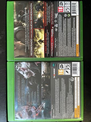 Juegos Xbox One 12€/unidad