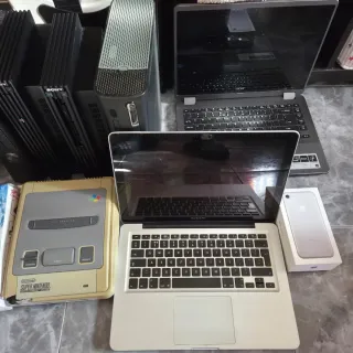 Lote de Consolas y mandos , móviles, cámaras, pc